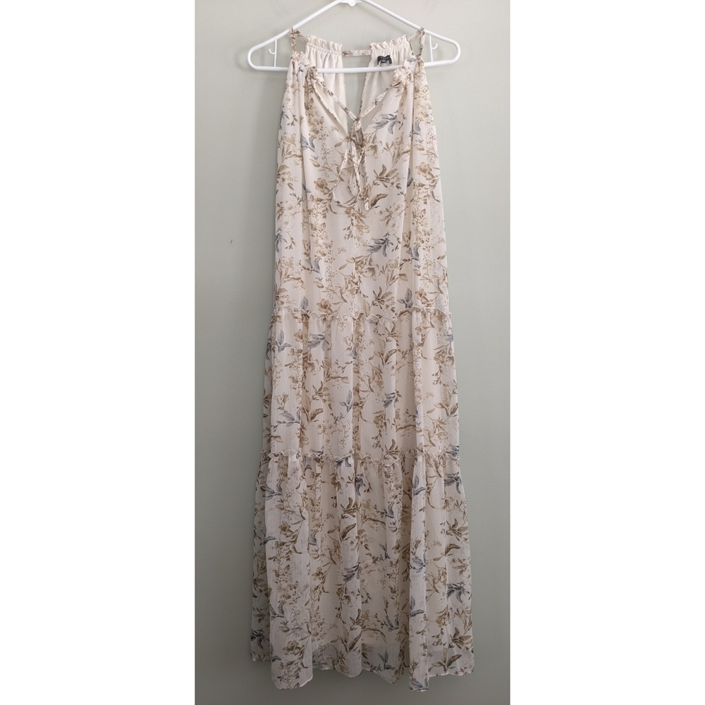 DREW Naomi Vintage Style Floral Maxi Dress Size Small